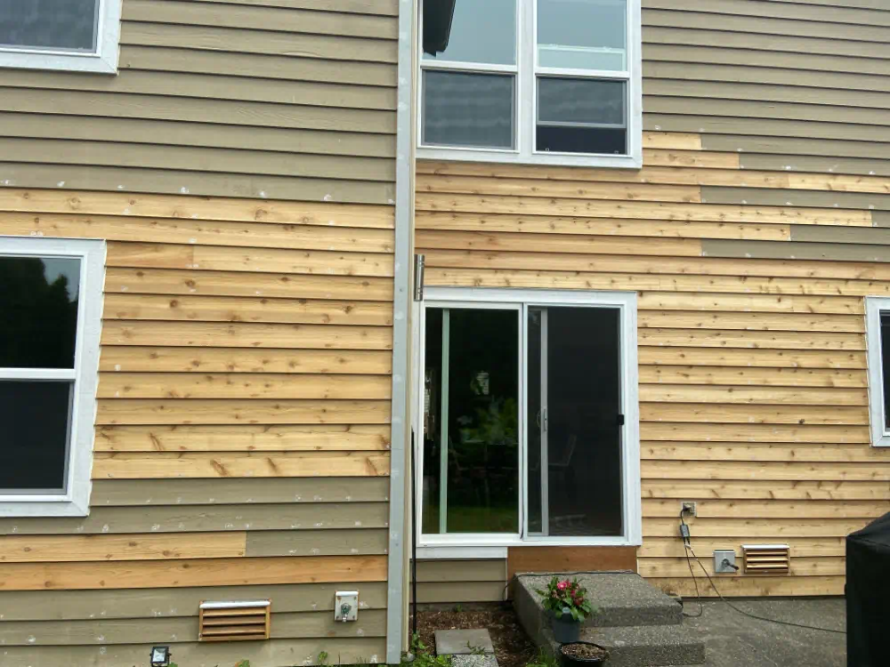 Siding installation and exterior trim work on a Seattle-area home (photo 8 of 28)