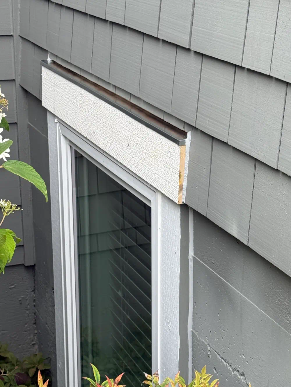 Replaced exterior trim and finished siding on a Seattle-area building (photo 7 of 7)
