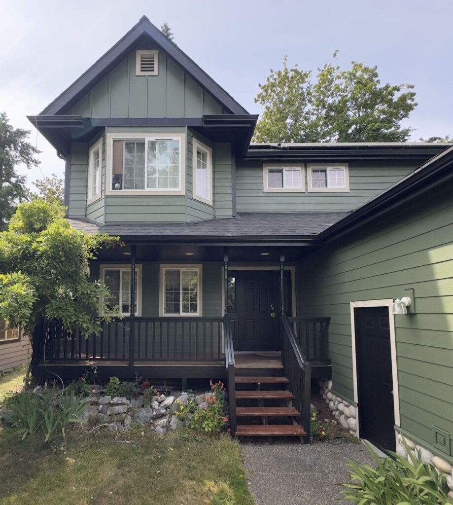 house with Fiber Cement Siding