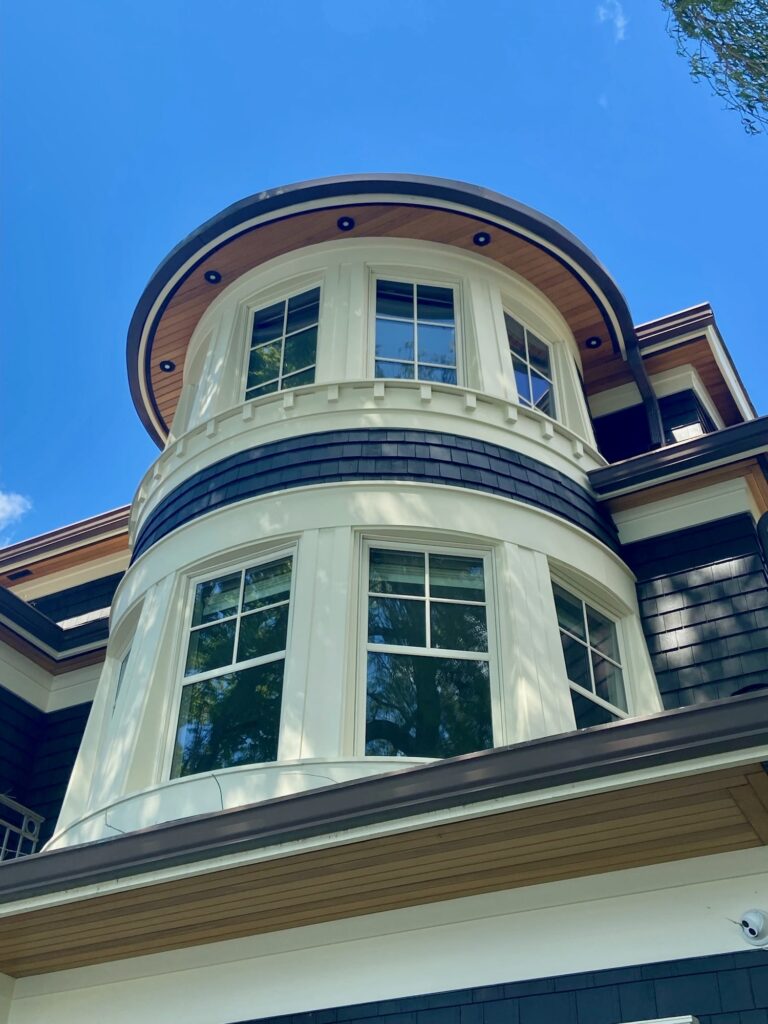 trim on a house